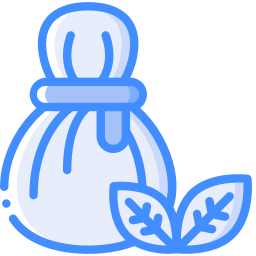 Herbal massage icon