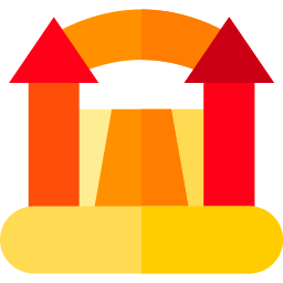 Inflatable castle icon