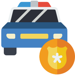 Police car icon