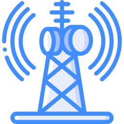 Radio antenna icon