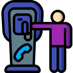 Public phone icon