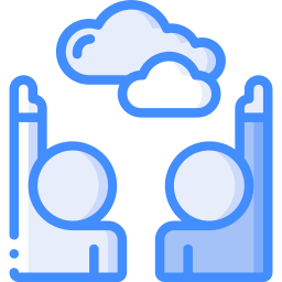 Cloud watching icon