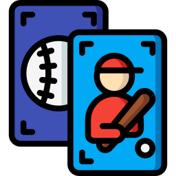 honkbal kaart icoon