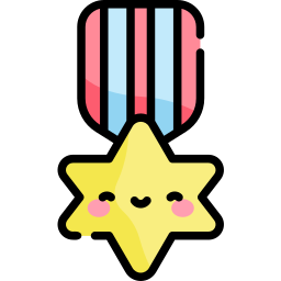 Medalha estrela Ícone