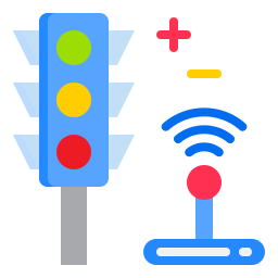 Control de tráfico icono