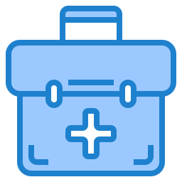 First aid kit icon