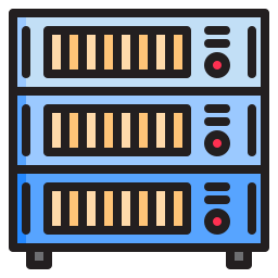 les serveurs Icône