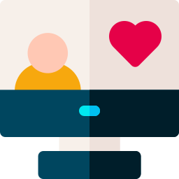 Virtual relationship icon