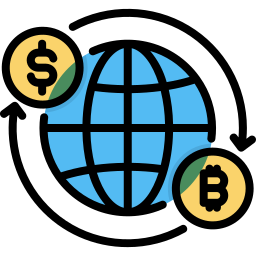 Money exchange icon