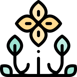 Floral design icon