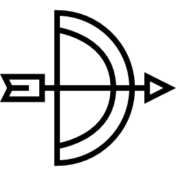 Стрельба из лука иконка