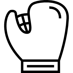 Baseball glove icon