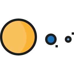 sistema solar icono