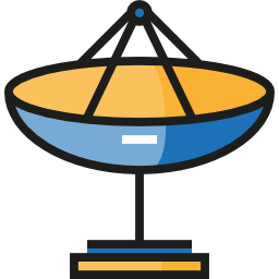 antena parabólica icono