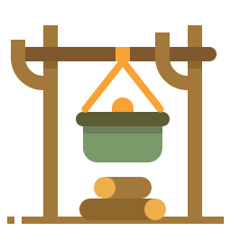 Cooking pot icon