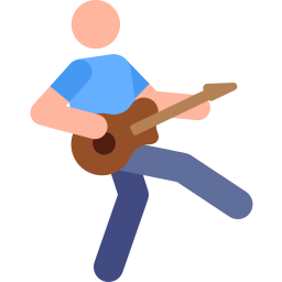 gitarrenspieler icon