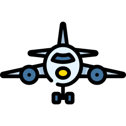 Transporte aéreo icono