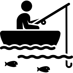 Рыбак иконка
