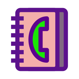telefoonboek icoon