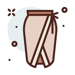 Pencil skirt icon