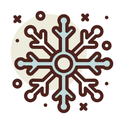Copo de nieve icono