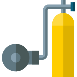 bouteille d'oxygène Icône