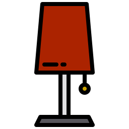 Lámpara icono