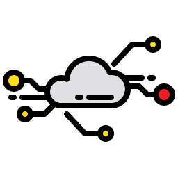 Облачная сеть иконка