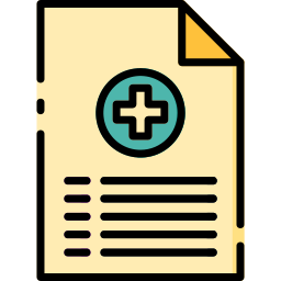 Medical prescription icon