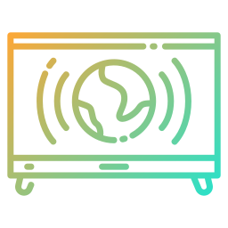 Radiodifusión icono