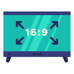 televisor icono