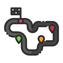 circuit Icône