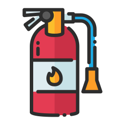 Extintor de incendios icono