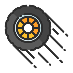 Neumáticos icono