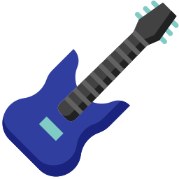 Electric guitar icon