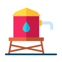 Water tower icon