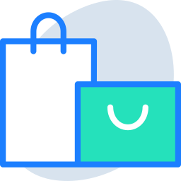 Shopping bag icon