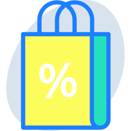 Shopping bag icon