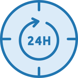 24 часовая поддержка иконка