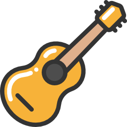 guitarra acustica icono