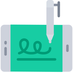 digitale unterschrift icon