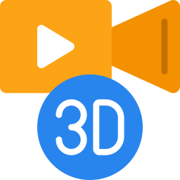 3d movie icon