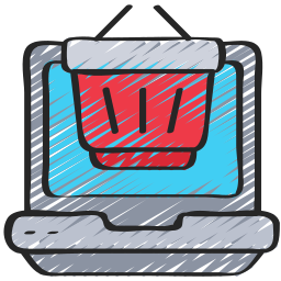 Online shop icon