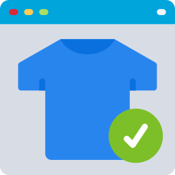 Online shop icon