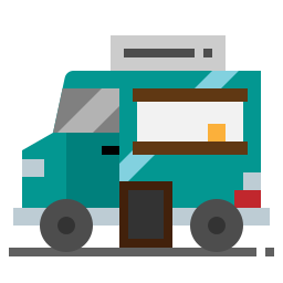 Food truck icon