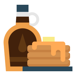 Maple syrup icon