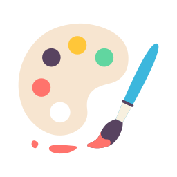 Paint palette icon