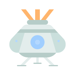 Space capsule icon