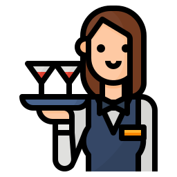 Waitress icon