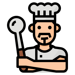 Chefe de cozinha Ícone